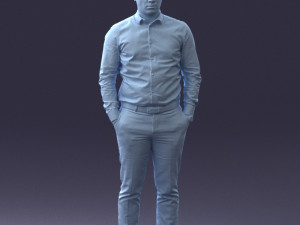 male manager 0116-2 3d print ready 3D Принт Модель