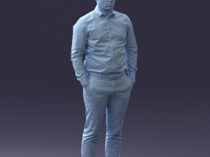 male manager 0116-2 3d print ready 3D Принт Модель