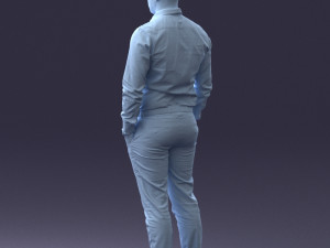 male manager 0116-2 3d print ready 3D Принт Модель