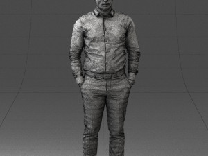 male manager 0116-2 3d print ready 3D Принт Модель