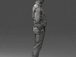 male manager 0116-2 3d print ready 3D Принт Модель