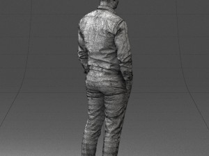 male manager 0116-2 3d print ready 3D Принт Модель