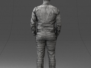 male manager 0116-2 3d print ready 3D Принт Модель