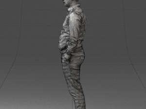 male manager 0116-2 3d print ready 3D Принт Модель