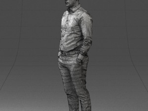 male manager 0116-2 3d print ready 3D Принт Модель