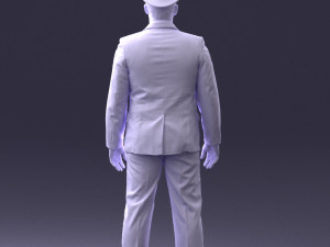 policeman pose 0118-f1 print ready 3D 프린트 모델