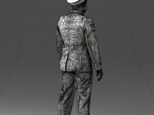policeman pose 0118-f1 print ready 3D 프린트 모델