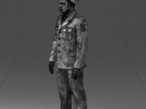 policeman pose 0118-f1 print ready 3D 프린트 모델