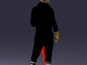 musician keyboardist 0118-3 3D Model