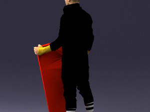 musician keyboardist 0118-3 3D Model