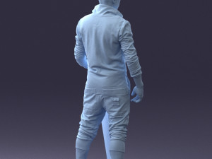 musician keyboardist 0118-3 3D Model