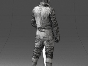 musician keyboardist 0118-3 3D Model
