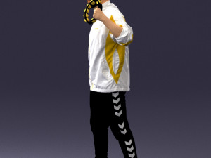 musician soloist 0118-4 3d print ready 3D Принт Модель