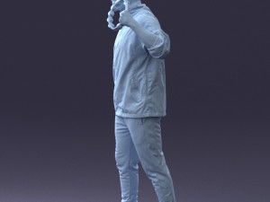 musician soloist 0118-4 3d print ready 3D Принт Модель
