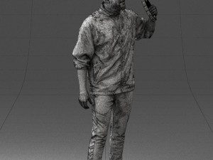 musician soloist 0118-4 3d print ready 3D Принт Модель
