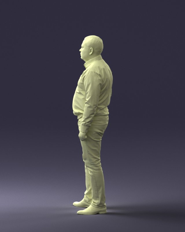 Download casual man 0403 3d print ready 3D Model
