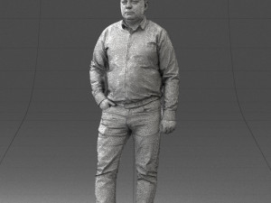 casual man 0403 3d print ready 3D 프린트 모델