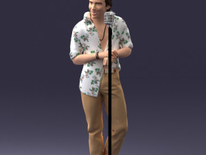 retro singer 0430 3D 모델