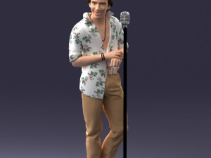 retro singer 0430 3D 모델