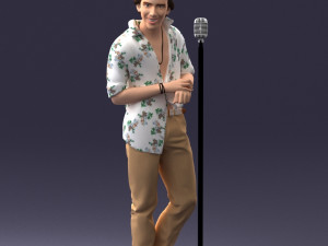 retro singer 0430 3D 모델