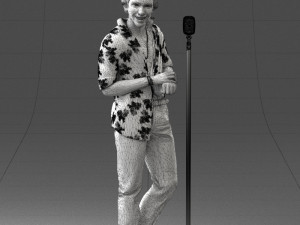 retro singer 0430 3D 모델