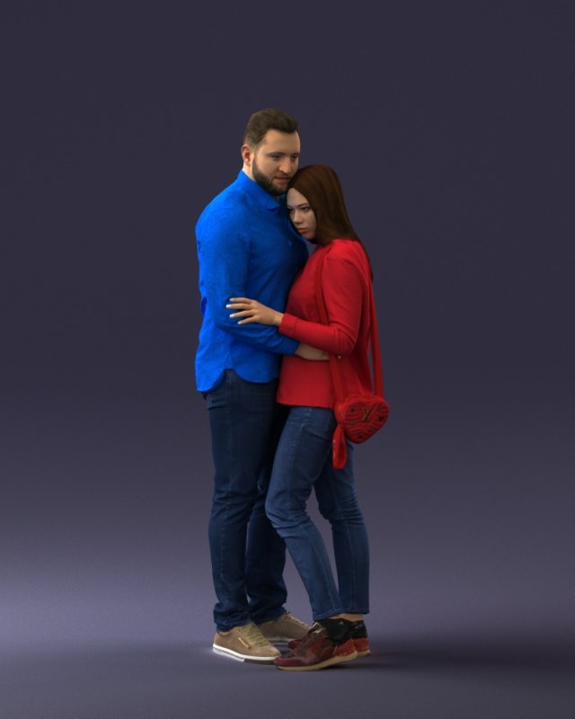 couple 0316 Modelo 3D .c4d .max .obj .3ds .fbx .stl .blend 