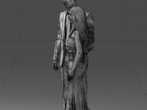 couple in evening clothes 1224 3d print ready Modelo de Impressão 3D