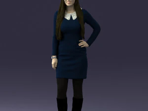 beautiful smile 1125 3D Model