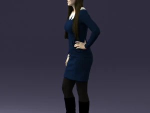 beautiful smile 1125 3D Model