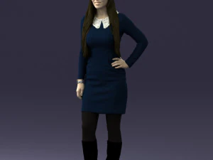 beautiful smile 1125 3D Model