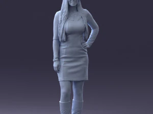 beautiful smile 1125 3D Model
