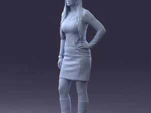 beautiful smile 1125 3D Model