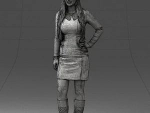 beautiful smile 1125 3D Model