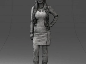 beautiful smile 1125 3D Model