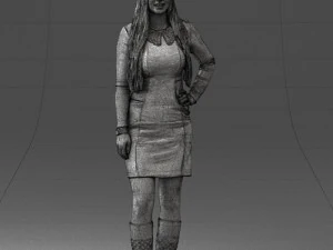 beautiful smile 1125 3D Model