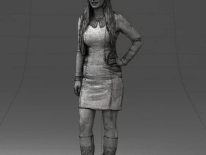 beautiful smile 1125 3D Model