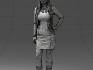beautiful smile 1125 3D Model