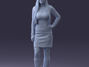 beautiful smile 1125 3d print ready Modello di stampa 3D