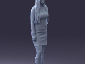 beautiful smile 1125 3d print ready Modello di stampa 3D