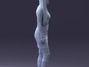 beautiful smile 1125 3d print ready Modello di stampa 3D