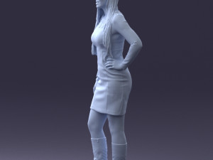 beautiful smile 1125 3d print ready Modello di stampa 3D