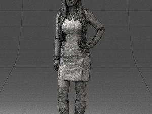beautiful smile 1125 3d print ready Modello di stampa 3D