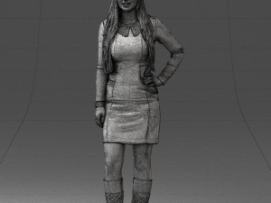 beautiful smile 1125 3d print ready Modello di stampa 3D