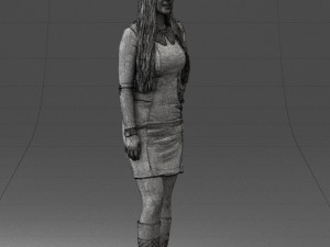 beautiful smile 1125 3d print ready Modello di stampa 3D