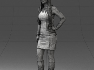 beautiful smile 1125 3d print ready Modello di stampa 3D