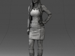 beautiful smile 1125 3d print ready Modello di stampa 3D