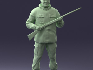 hunter 0226 3d print ready 3D 프린트 모델