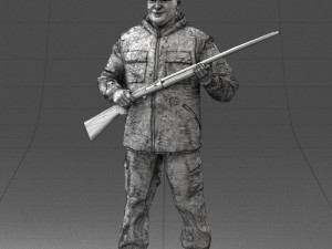hunter 0226 3d print ready 3D 프린트 모델