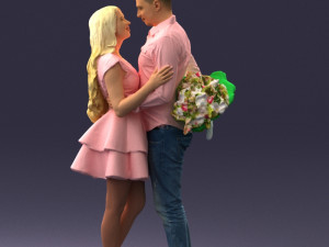 couple 0211 3d print ready Model do druku 3D