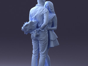 couple 0211 3d print ready Model do druku 3D